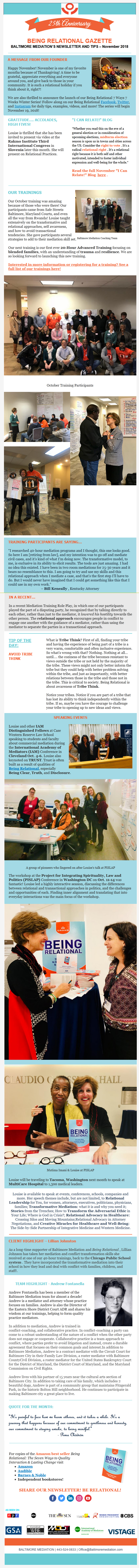 November Gazette 2018 November Gazette 2018