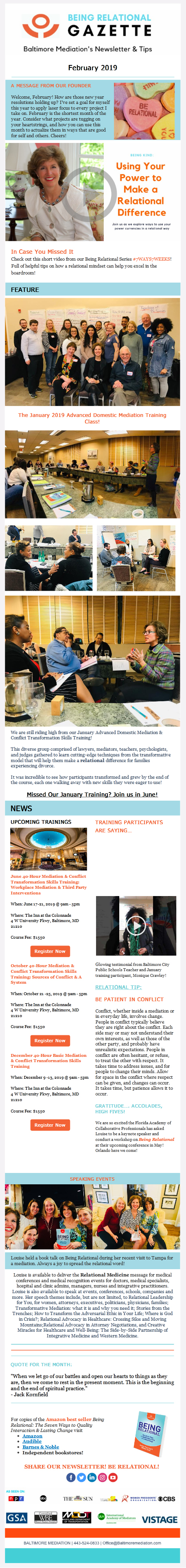 February Gazette 2019